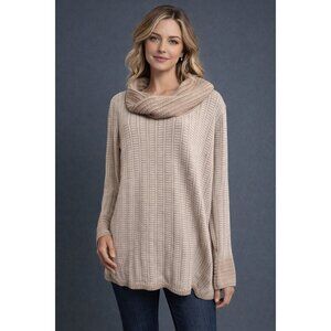 Calvin Klein Dusty Pink Turtleneck Sweater Size M